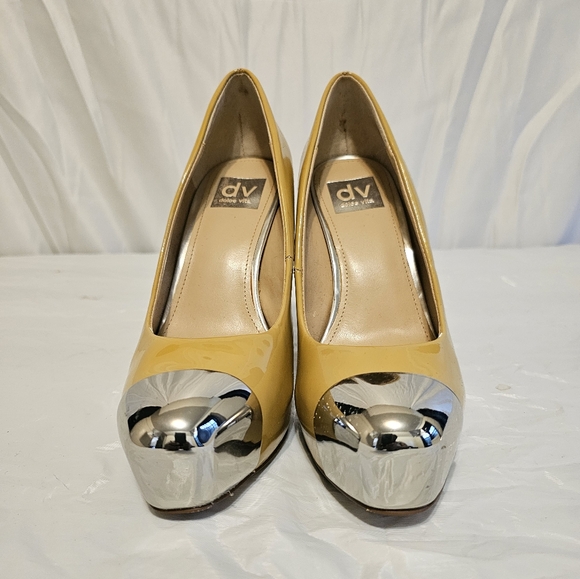 Dolce Vita 5", Tan Heels Sz 8 - Picture 1 of 5